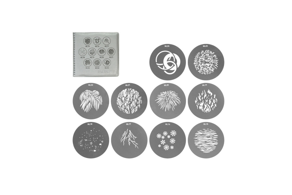 Маски Гобо для NANLITE PJ-BM (набор №2)