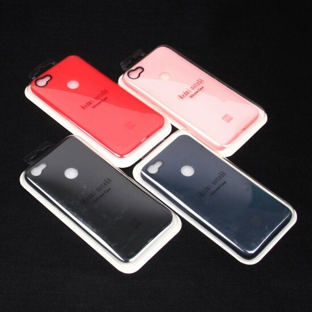 Панель матовая Soft Touch для Xiaomi Redmi Note 5А Prime (32 и 64GB), 006985 Черный