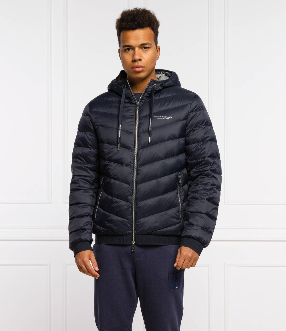 пуховая куртка Armani Exchange - темно-синий(8NZB53 ZNW3Z)