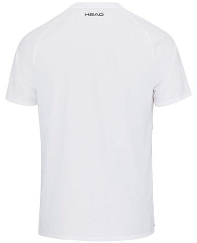 Футболка для мальчика теннисная Head Topspin T-Shirt - flaming/print vision