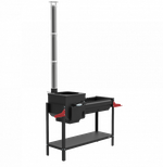 Печь-мангал Grillver Искандер 400 Инклайн Эйр