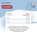 Влажный корм для кошек пауч Best Dinner Vet Profi Gastro Intestinal 0,085кг индейка кусочки в соусе (при заболеваниях ЖКТ). 24 упаковки