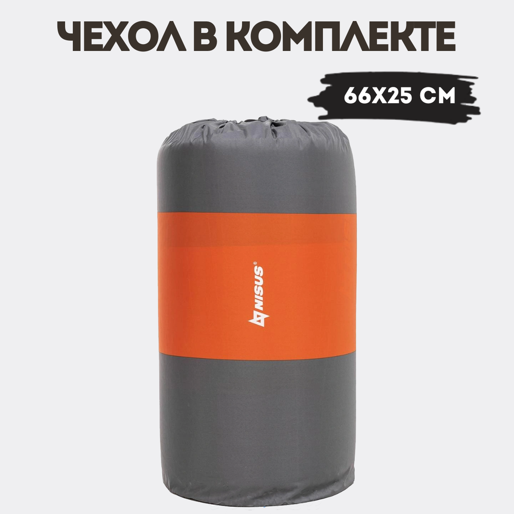 Коврик самонадувающийся Nisus 190x65x10 см
