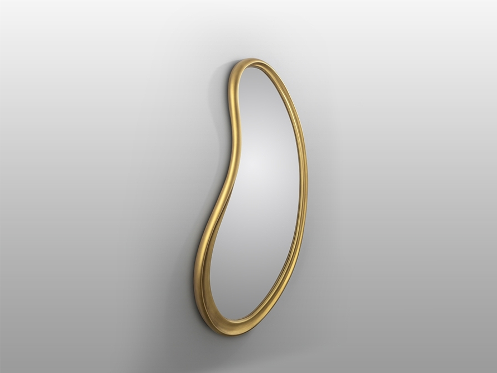 Brigitte Зеркало настенное золотое