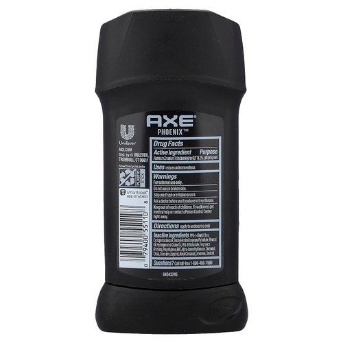AXE, Phoenix, антиперспирант, защита от пота и запаха на 48 часов, 76 г (2,7 унции)