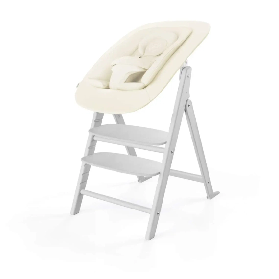 Стульчик Cybex Click & Fold 4-in-1 Set All White