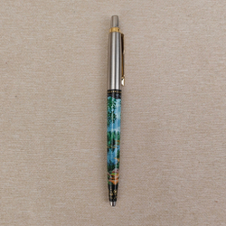 Ручка "Русские березки" с ручной росписью Палех