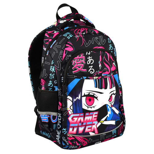 Рюкзак школьный Феникс+ арт.64523/ 10 КИБЕРАНИМЕ (29х43х14,5 см,