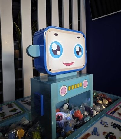 Стол с магнитным конструктором для детей "Mercury"