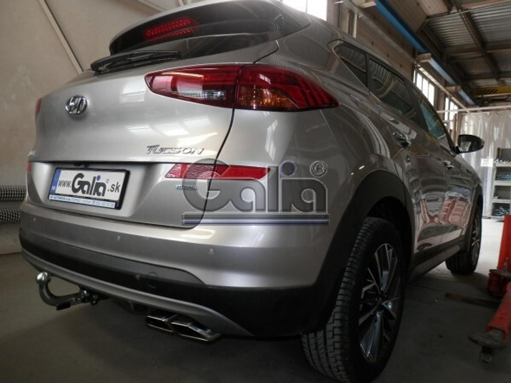 Фаркоп оцинкованный Galia H103C для Hyundai Tucson 2018-(паспорт и сертификат в комплекте)(без электрики)