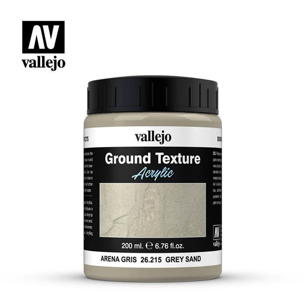 GROUND TEXTURES 215-200ML. GREY SAND