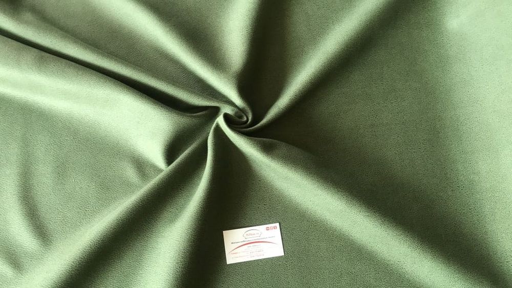 Искусственная замша Панамера 27 зеленый