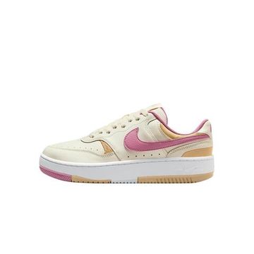 Кроссовки для скейтбординга NIKE Gamma Force, низкие, бежево-розовые, женские