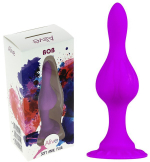 Анальная пробка Alive Bob на присоске (Цвет: фиолетовый)