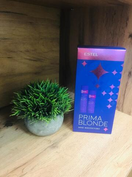 Набор PRIMA BLONDE шампунь и кондиционер для холодных оттенков блонд