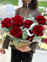 Композиция «Красное сердце»