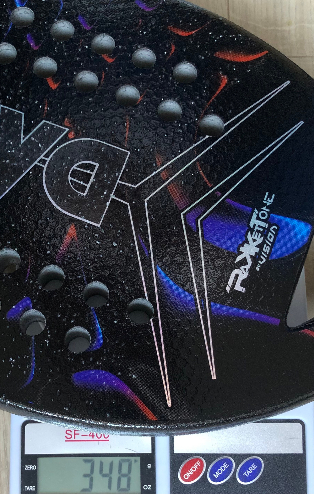 Ракетка Davai 2.3 Rakkettone с нанесением «Rotor»