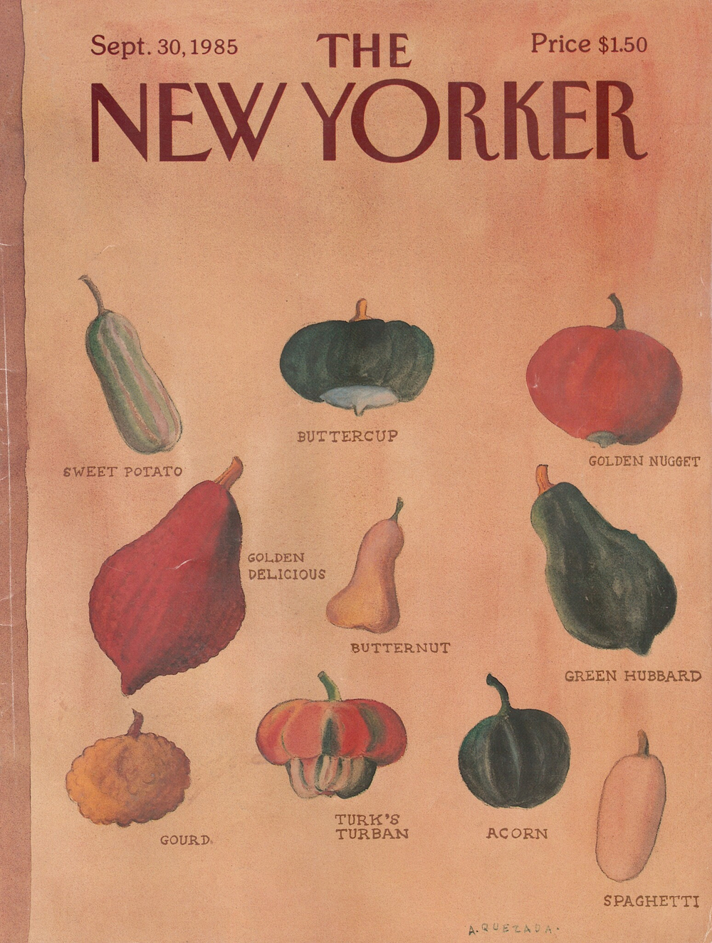 Журнал The New Yorker 30-09-1985