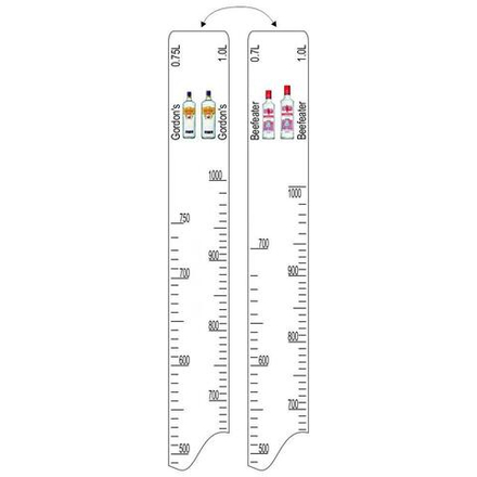 Барная линейка Beefeater (700мл/1л) Gordon's (750мл/1л), P.L. Proff Cuisine