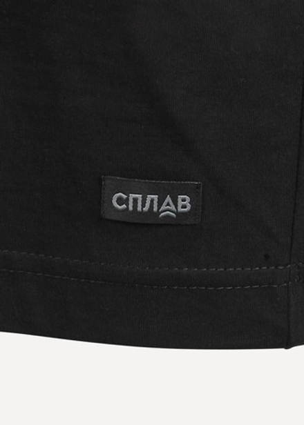 Футболка Лонгслив Сплав черный