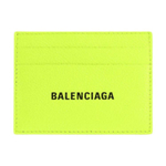 Balenciaga Cash Cow Leather Card Holder Card Holder Men"s Yellow