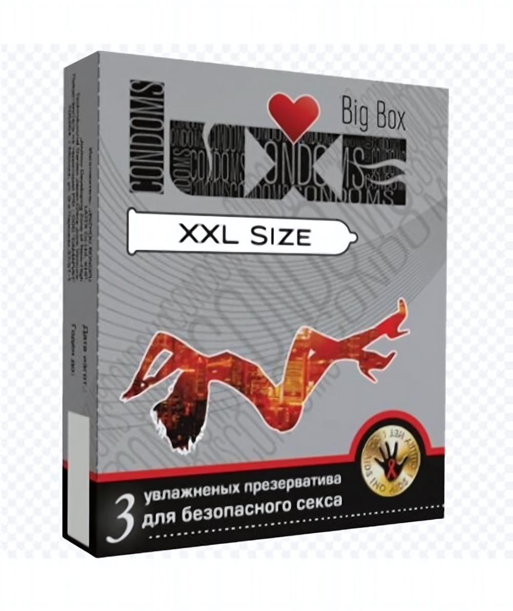 Презервативы Luxe Big Box XXL SIZE №3
