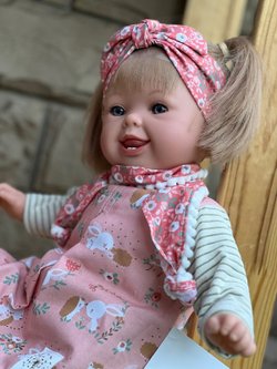 Кукла Marina and Pau 45 cм Pillines мягконабивная в пакете (M1075K)