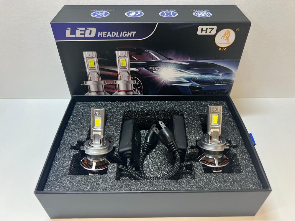 НЕТ - H7 / Светодиодные (H7) лампы, LED-HL X12, 135 Вт, 12V, СупРак (2 шт. / комплект)