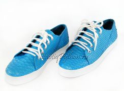 Кеды из кожи питона SH-8