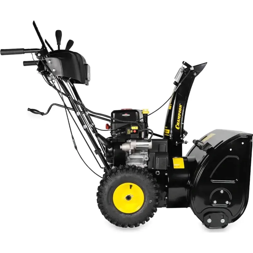 CHAMPION ST761BS бензиновый снегоуборщик 6.5 л.с. ковш 61 см, выброс 15 м, 6 вперед/2 назад