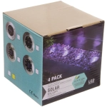 Светильник на солн.батарее «Светоч» d=12 см, 13,5 см (8 ламп), на солнечной батарее, Теплый белый