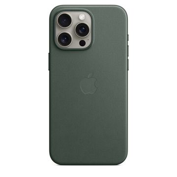 Apple FineWoven Case with MagSafe iPhone 15 Pro Max Evergreen (Зелёный)