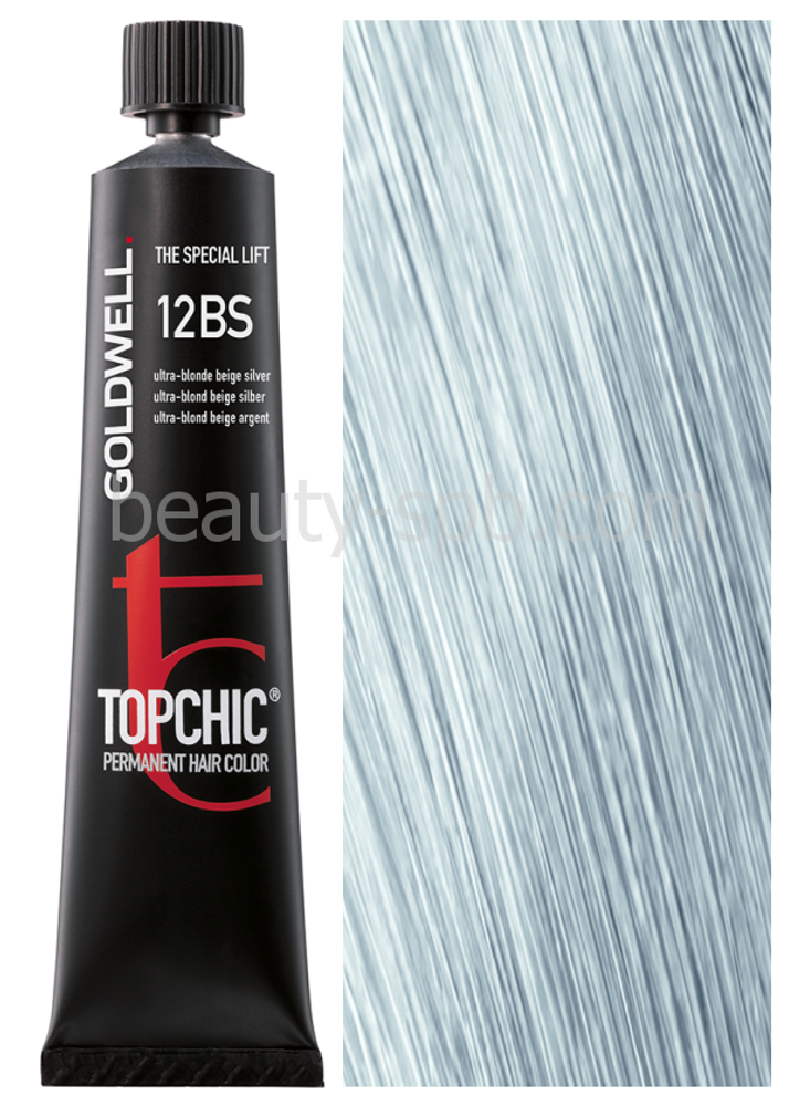 Goldwell Topchic 12BS серебристо-бежевый блондин 60 мл