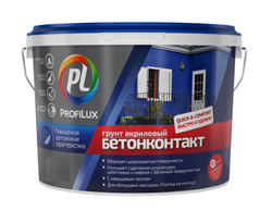 Грунт для внутренних и наружных работ Profilux Бетонконтакт