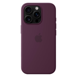 Силиконовый чехол с поддержкой MagSafe Apple Silicone Case для iPhone 16 Pro, Plum (Сливовый)