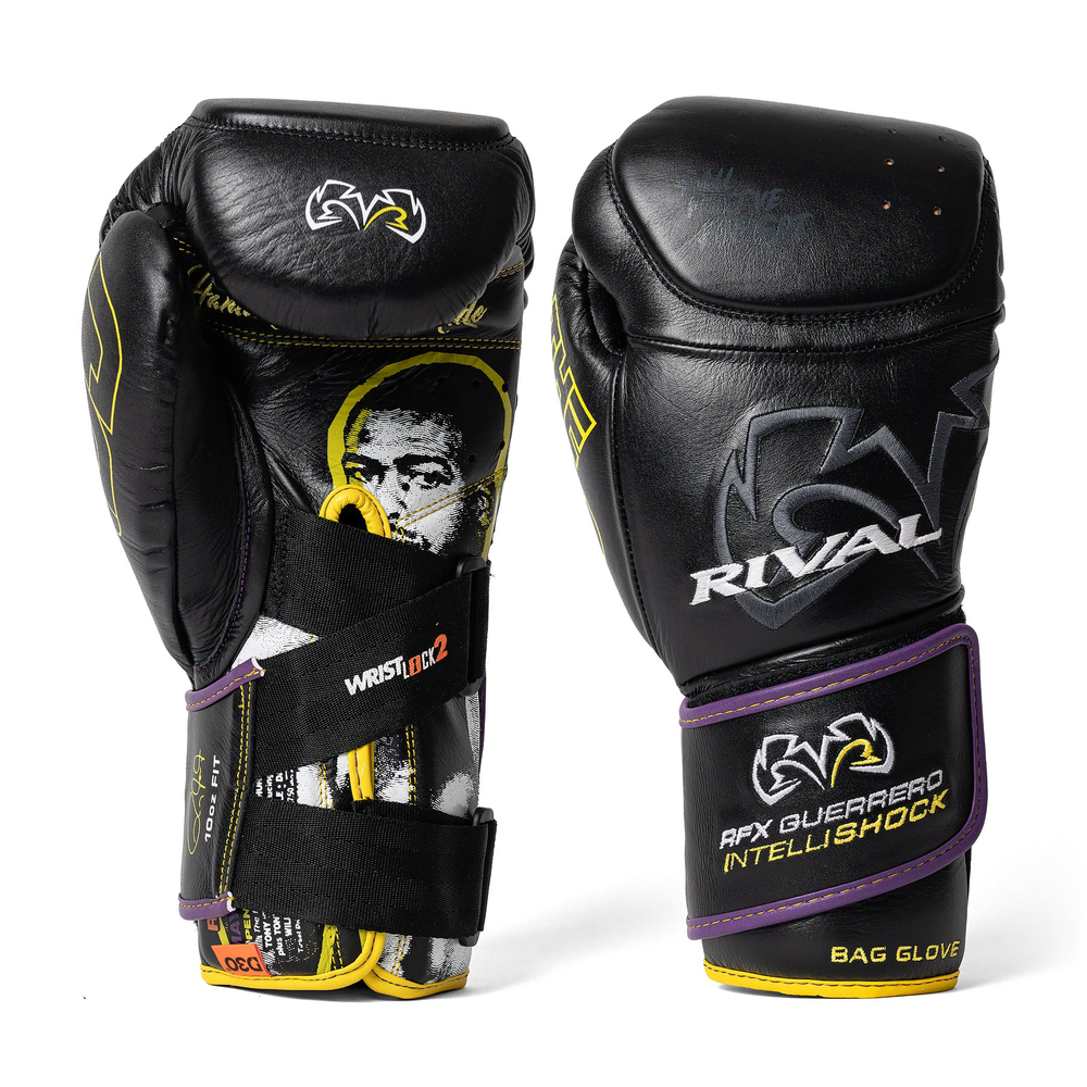 Боксёрские перчатки Rival RFX-GUERRERO INTELLI-SHOCK BAG GLOVES RJJ EDITION
