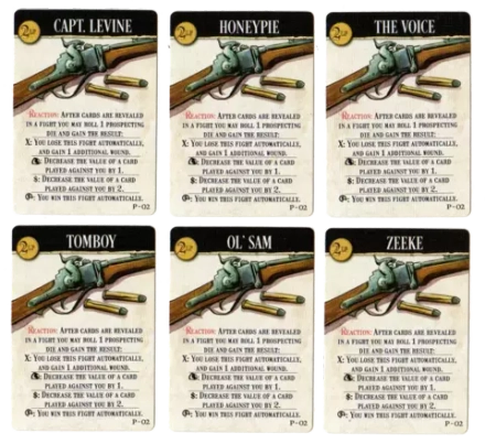 Western Legends Carbine Card