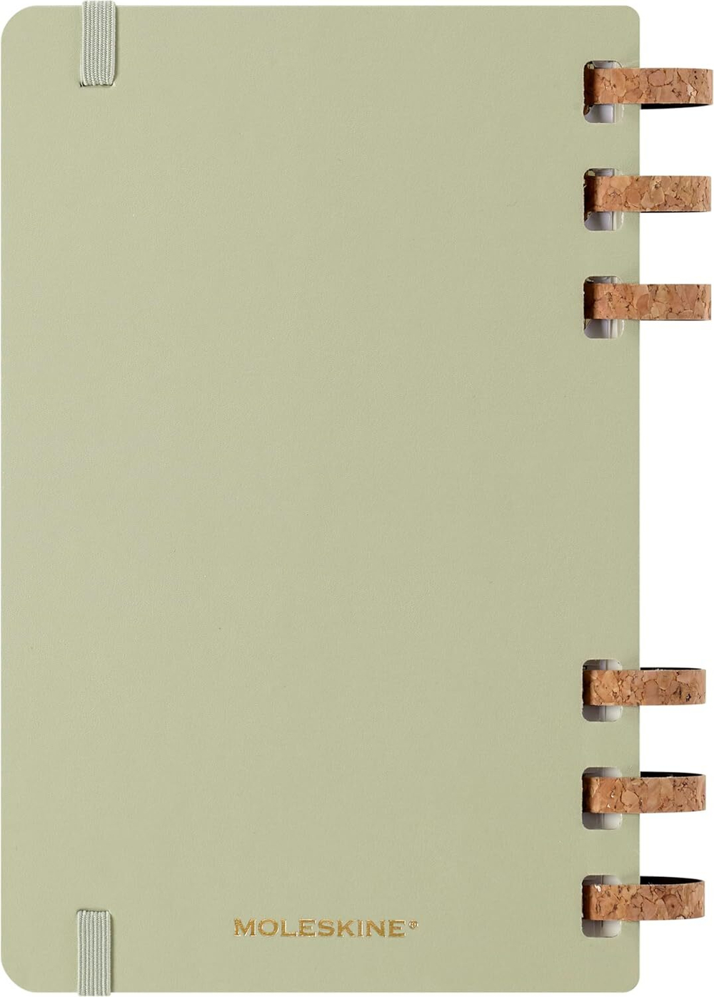 Еженедельник 2024-2025 Moleskine SPIRAL (DHSPK5212AMWH3)130х210мм, цвет фисташковый