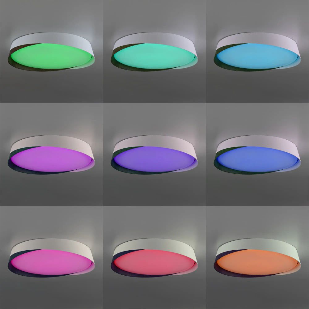 Citilux BONNY CL754350G LED RGB Светильник с пультом Белый+Венге