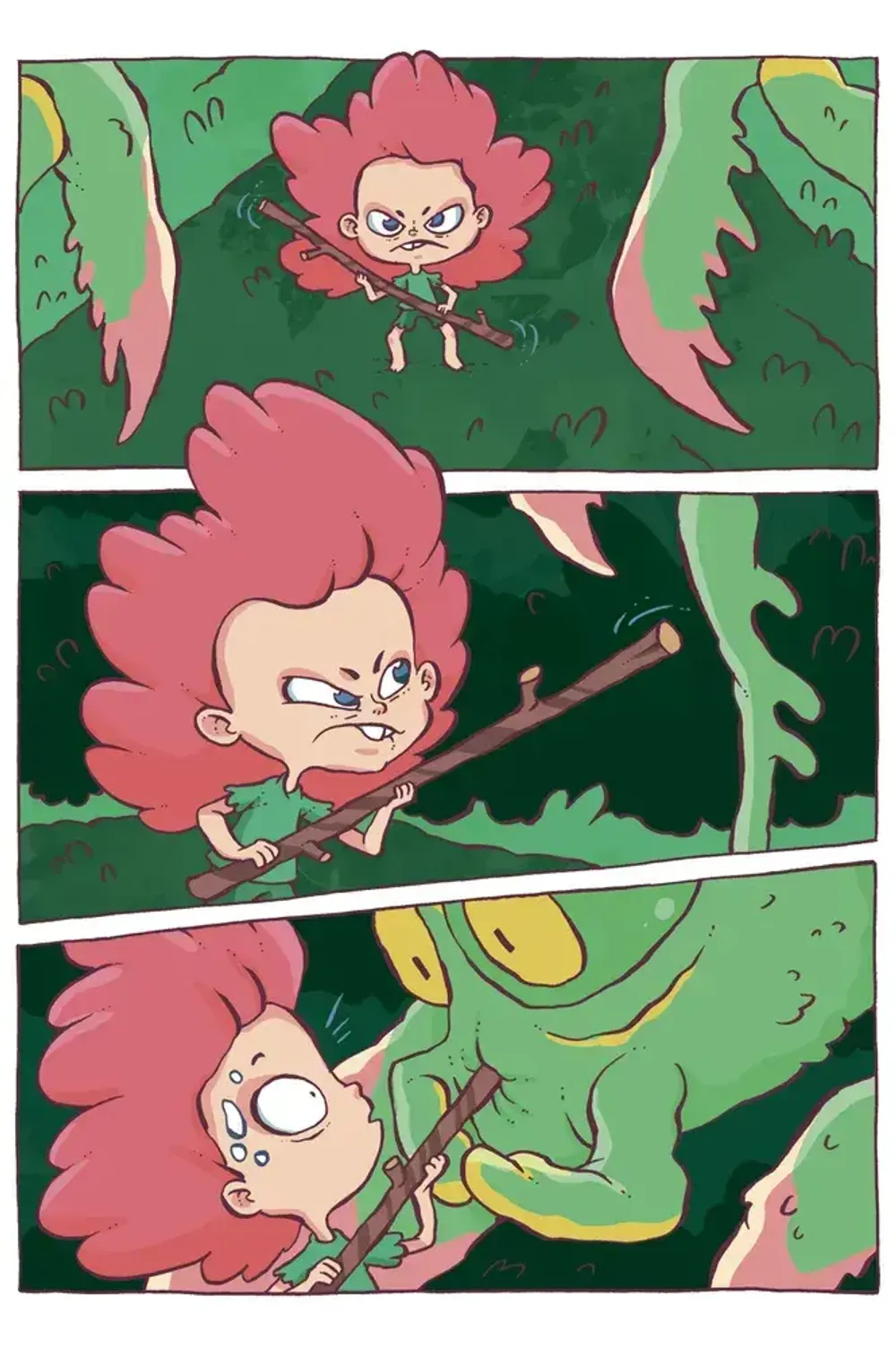 Комикс Лили спешит на помощь