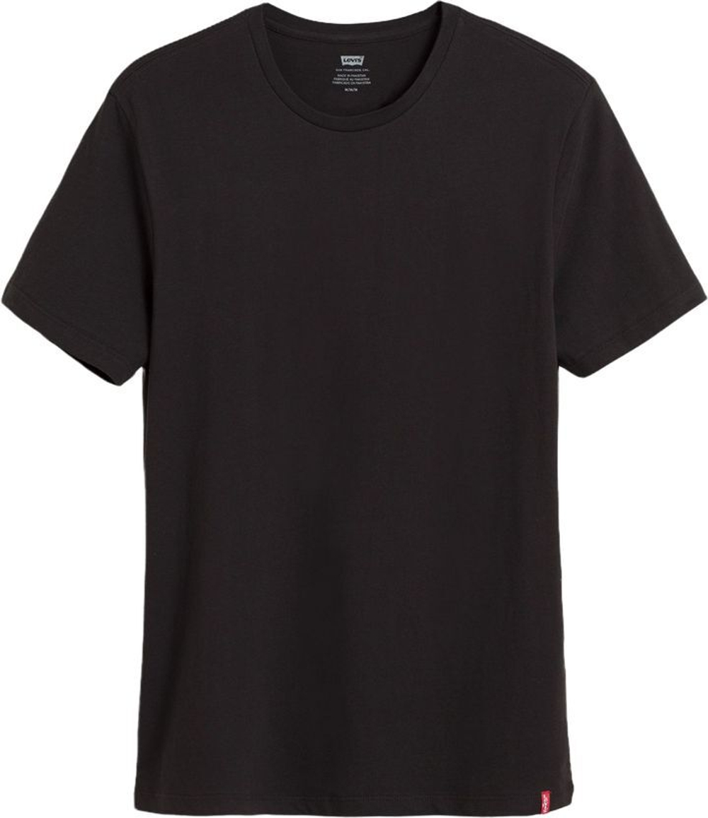 Футболка Levis Levi's Original SLIM 2PK CREWNECK 1 TWOPACK TEE BLACK