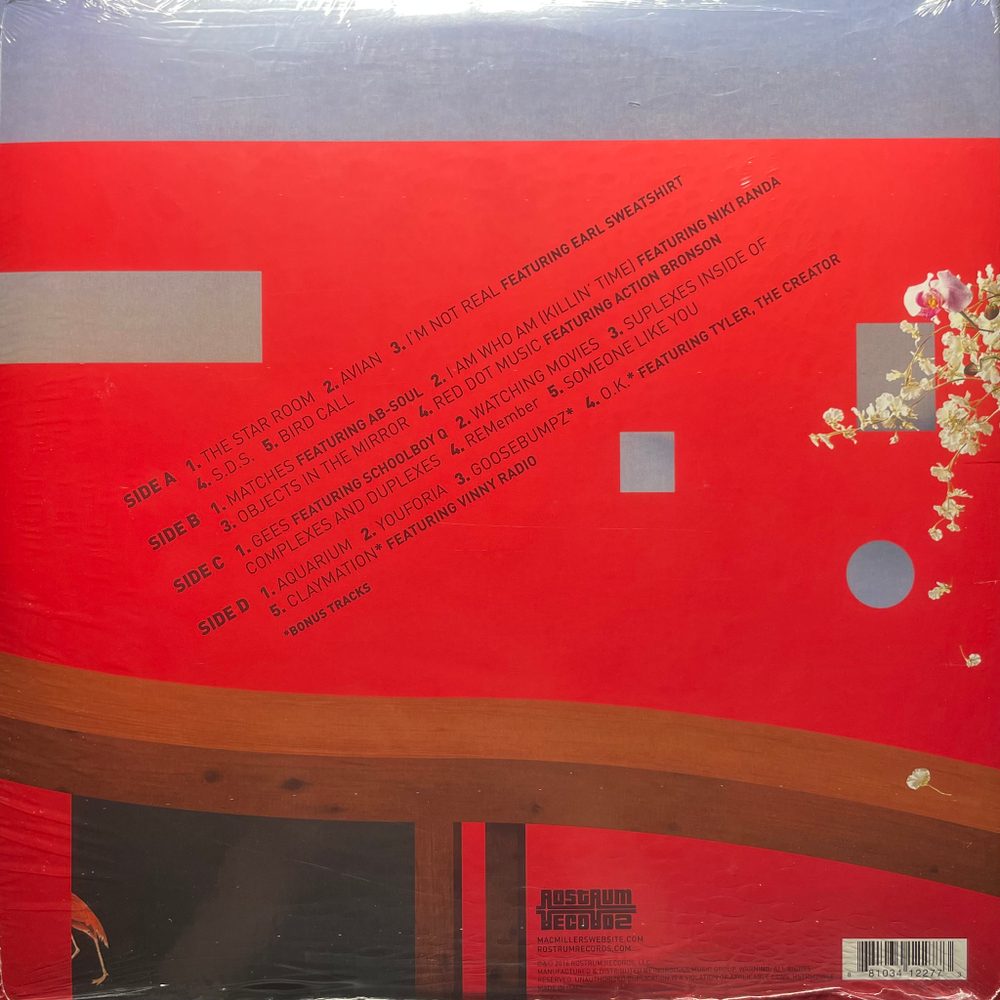 Mac Miller ‎– Watching Movies With The Sound Off 2LP (Италия 2016г.) Coloured