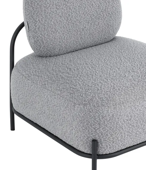 Кресло Стоун серое букле