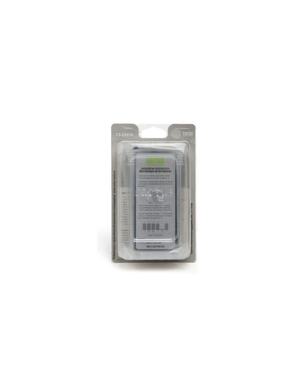 Картридж струйный Cactus CS-C9374 №72 фото серый для HP DJ T610/T620/T770/T1100/T1100/T1120/T1200 (1