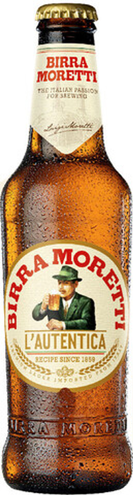 Пиво Бирра Моретти / Birra Moretti 0.33 - стекло