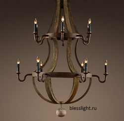 Люстра Wine barrel 8020–12+6