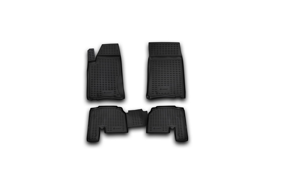 Коврики Standard, в салон SSANG YONG Actyon 2006- , 4 шт. (полиуретан, чёрные) Element.NLC.61.07.210