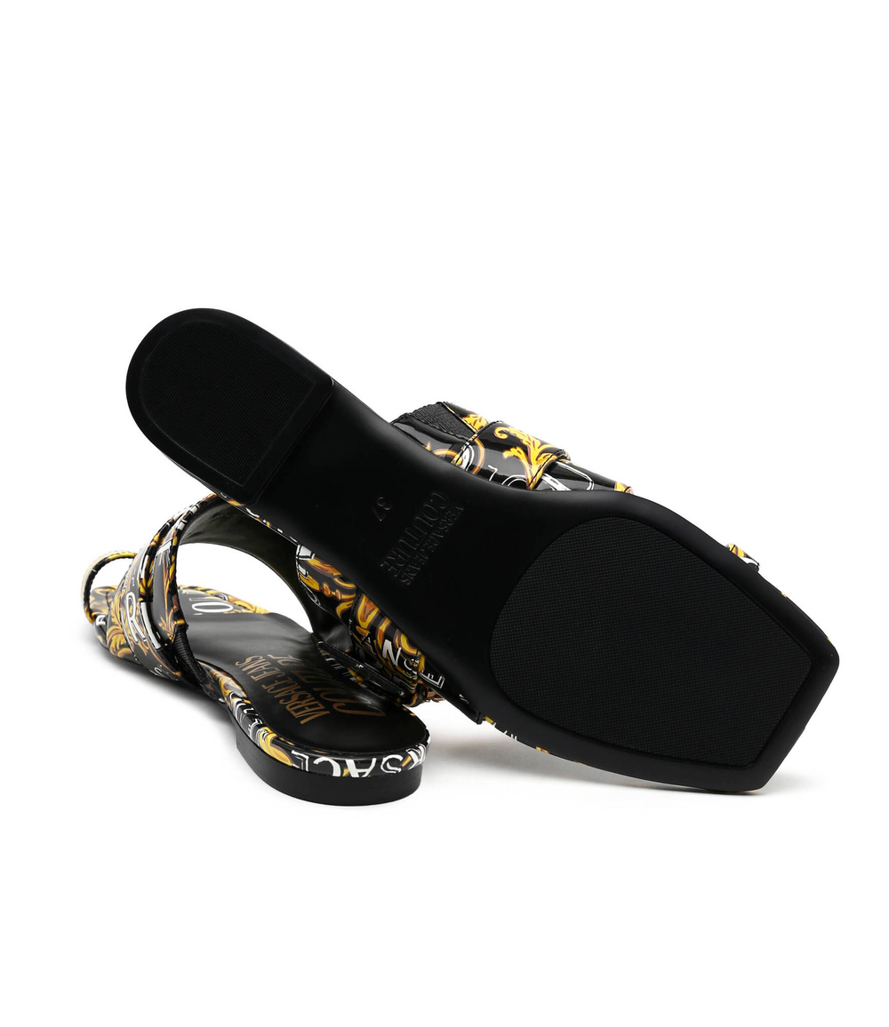 шлепанцы Versace Jeans Couture - черный(74VA3S62ZS366)