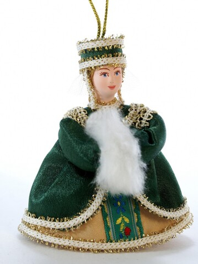 Кукла-подвеска Барышня с муфтой