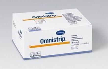 OMNISTRIP - Гипоалл.  полоски на опер.  швы (стер. по 3 шт) 6 х 76 мм;  150 шт.
